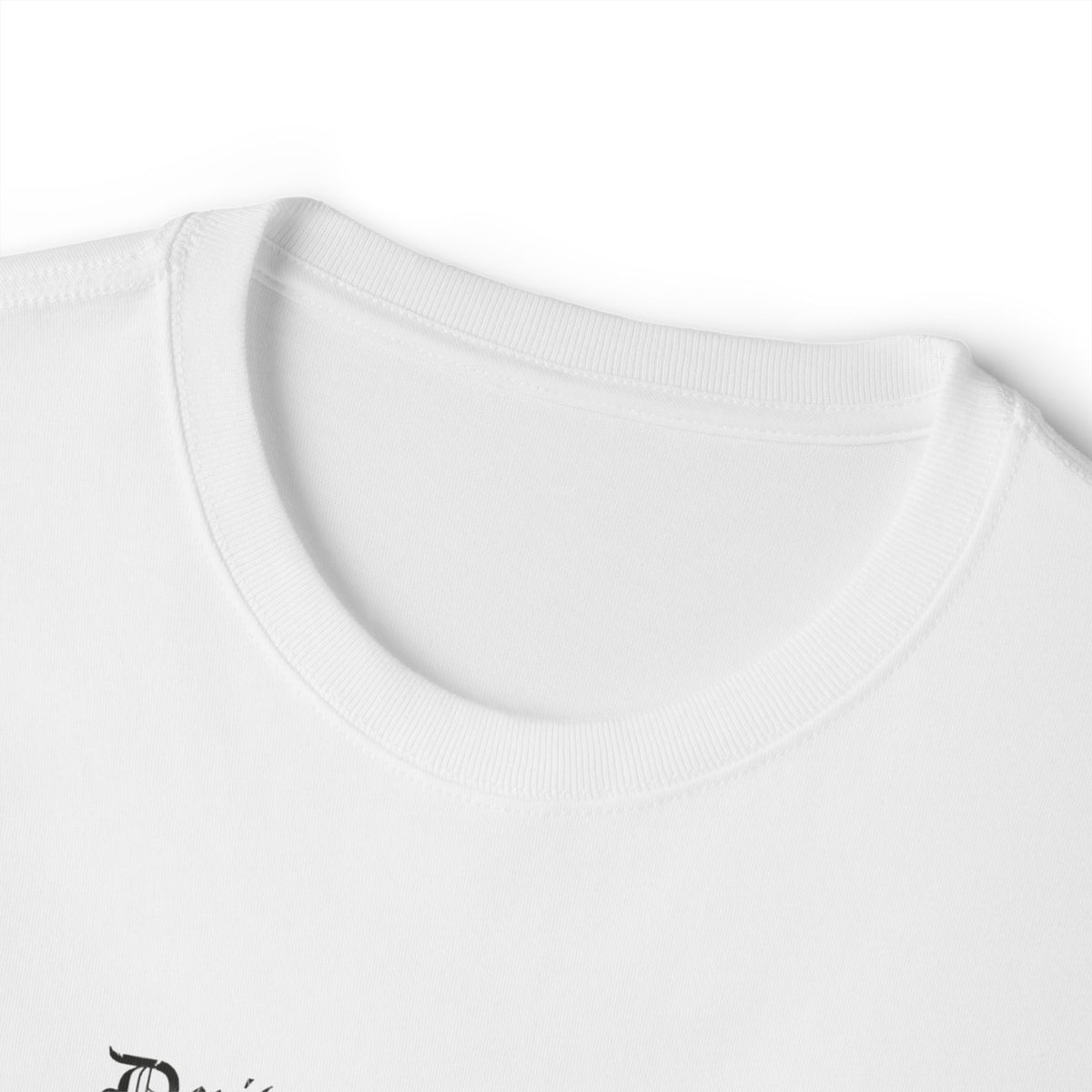 Driven By Faith Oversized T-Shirt/Pump Cover — Minimal Cross Christian Tee