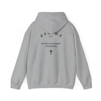 Driven by Faith Hoodie — Psalms 23:1 Christian Cross Sweatshirt
