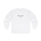 Psalms 23 Long Sleeve Tee — "Driven by Faith" Christian Cross Shirt