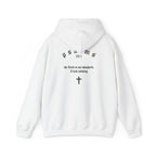 Driven by Faith Hoodie — Psalms 23:1 Christian Cross Sweatshirt