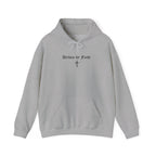 Driven by Faith Hoodie — Psalms 23:1 Christian Cross Sweatshirt