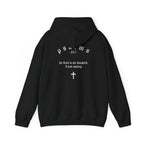 Driven by Faith Hoodie — Psalms 23:1 Christian Cross Sweatshirt