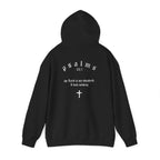 Driven by Faith Hoodie — Psalms 23:1 Christian Cross Sweatshirt