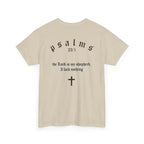 Driven by Faith Cotton T-Shirt | Psalms 23:1 Cross Tee