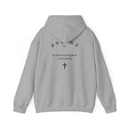 Driven by Faith Hoodie — Psalms 23:1 Christian Cross Sweatshirt