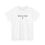 Driven by Faith Cotton T-Shirt | Psalms 23:1 Cross Tee