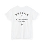 Driven by Faith Cotton T-Shirt | Psalms 23:1 Cross Tee