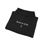 Driven by Faith Hoodie — Psalms 23:1 Christian Cross Sweatshirt