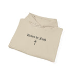 Driven by Faith Hoodie — Psalms 23:1 Christian Cross Sweatshirt