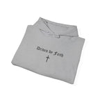 Driven by Faith Hoodie — Psalms 23:1 Christian Cross Sweatshirt