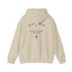Driven by Faith Hoodie — Psalms 23:1 Christian Cross Sweatshirt