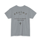 Driven by Faith Cotton T-Shirt | Psalms 23:1 Cross Tee